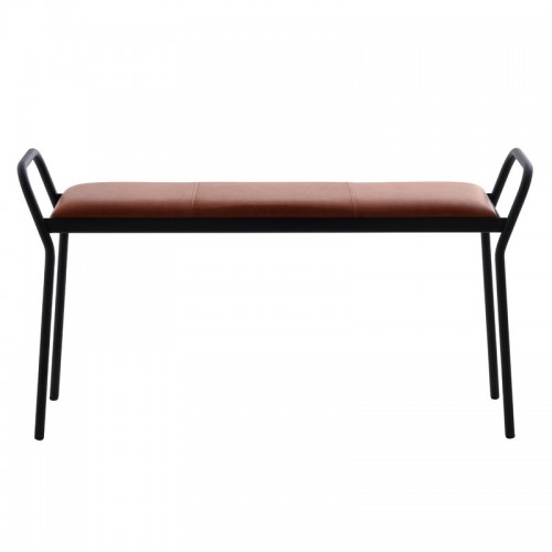 MAZE 메이즈 Anytwo bench 블랙 - vintage 코냑 MZ407512