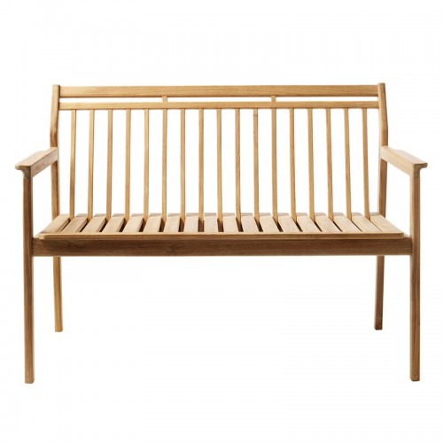 FDB MOEBLER 모블러 M12 Sammen 2-seater bench with backrest FDBM1211109