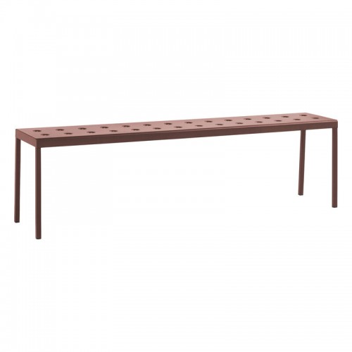 HAY 헤이 Balcony bench 165 5 cm iron red HA943976-130