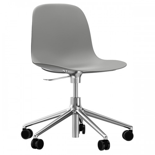 NORMANN COPENHAGEN 노만코펜하겐 Form Swivel 5W Gaslift 의자 aluminium - grey NC606041