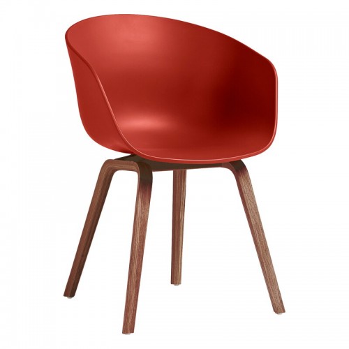 HAY 헤이 About A 의자 AAC22 래커 walnut - warm red HA943415