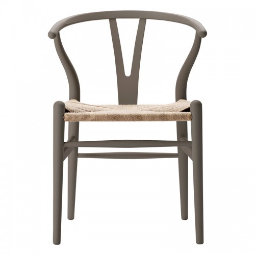 CARL HANSEN & SU00F8N CH24 위시본 체어 의자 소프트 slate - 네츄럴 cor_d Carl Hansen & Su00f8n CH24 Wishbone chair  soft slate - natural cord 02824