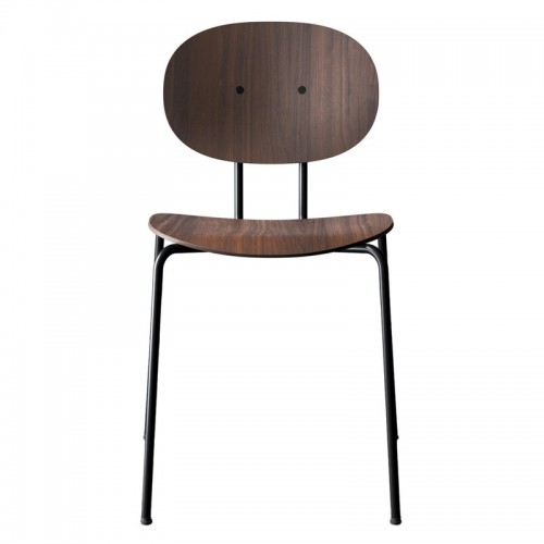 Sibast Piet Hein 의자 블랙 - oiled walnut SBPIETHEIN-CHAIR-BS-OW