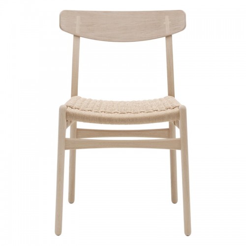 CARL HANSEN & SU00F8N CH23 체어 의자 soaped oak - 네츄럴 cor_d Carl Hansen & Su00f8n CH23 chair  soaped oak - natural cord 02773