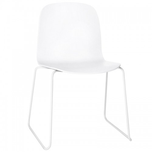 MUUTO 무토 Visu 의자 sled base 화이트 MU32503