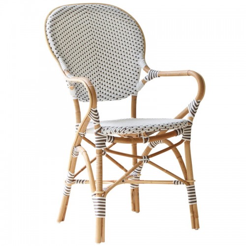 Sika-Design Isabell 암체어 화이트 SS9181-CPWH