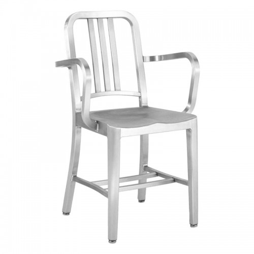 EMECO 에메코 1006 Navy 암체어 brushed 알루미늄 ECO-1006A