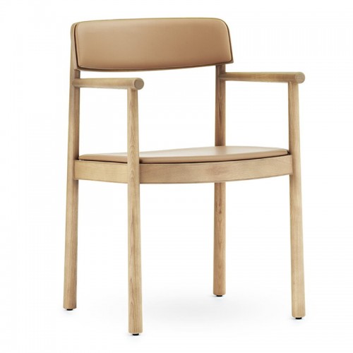 NORMANN COPENHAGEN 노만코펜하겐 Timb 암체어 tan - Ultra leather camel NC1401620