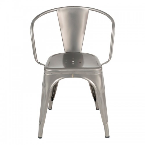 Tolix 의자 A56 matt varnished steel 아웃도어 TL06717-SATINE