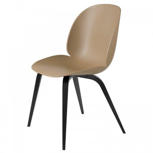 GUBI 구비 BE이티엘E 의자 블랙 stained beech - pebble brown GB10064258