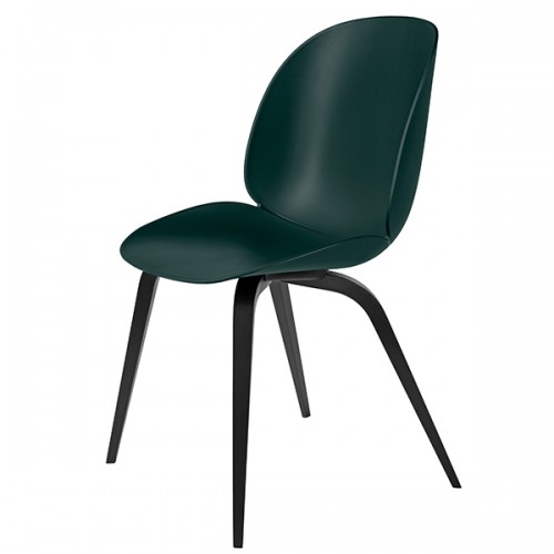 GUBI 구비 BE이티엘E 의자 블랙 beech - 그린 GB26014-BSB-GR