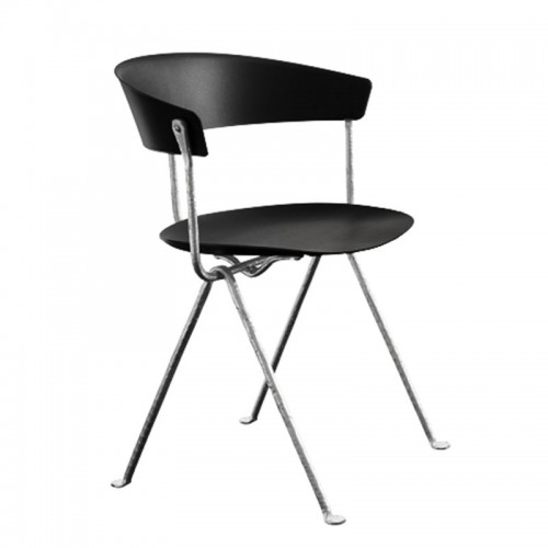 MAGIS 오피치나 체어 의자 galvanized 블랙 Magis Officina chair galvanized black 02231
