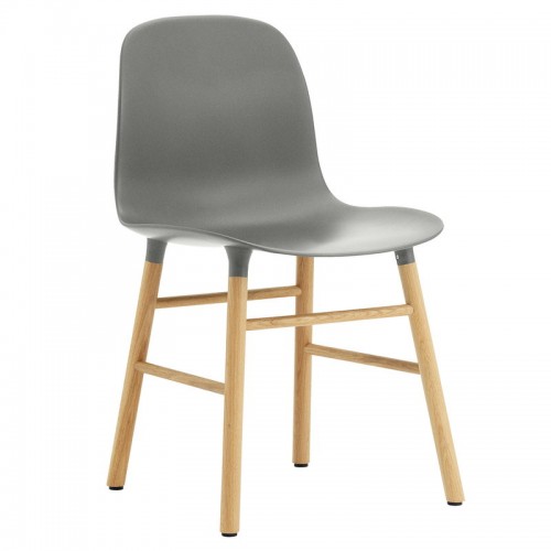 NORMANN COPENHAGEN 노만코펜하겐 Form 의자 grey - oak NC602817