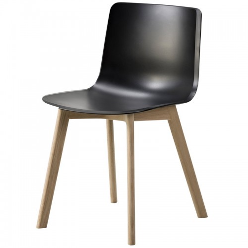 FREDERICIA 프레데리시아 Pato 의자 wood base 블랙 - 래커 oak FRE4225-BL-LO