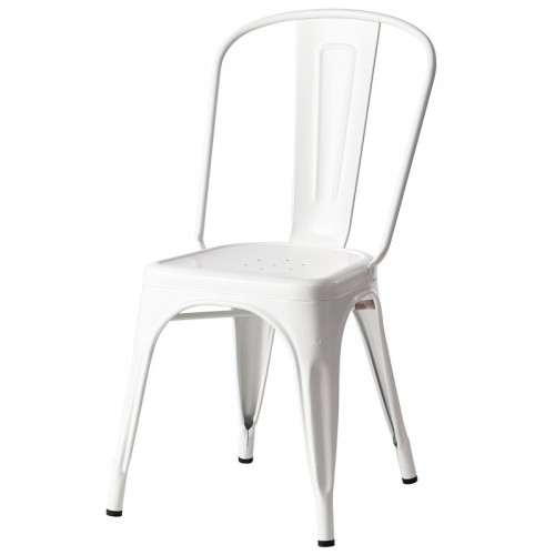 Tolix 의자 A matt 화이트 TL00402-9003-MAT