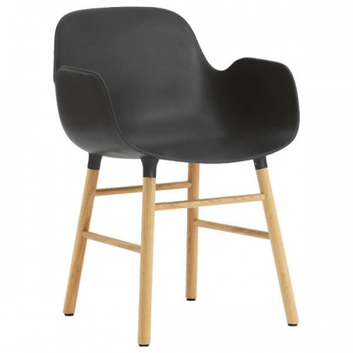 NORMANN COPENHAGEN 노만코펜하겐 Form 암체어 블랙 - oak NC602764