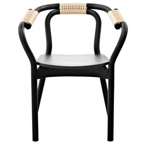 NORMANN COPENHAGEN 노만코펜하겐 Knot 의자 블랙 - 네츄럴 NC602011