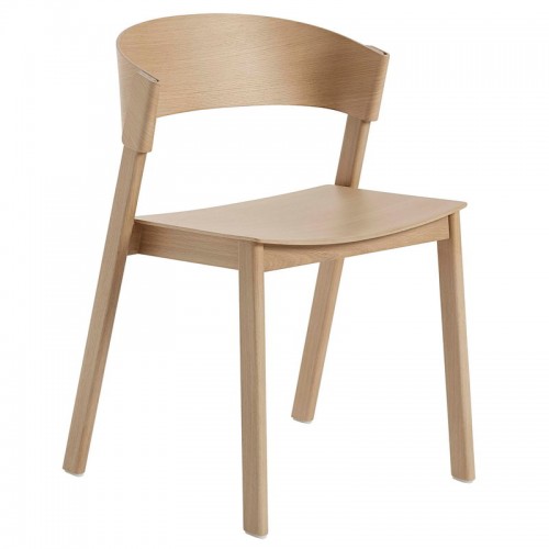MUUTO 무토 커버 사이드 의자 oak MU33001