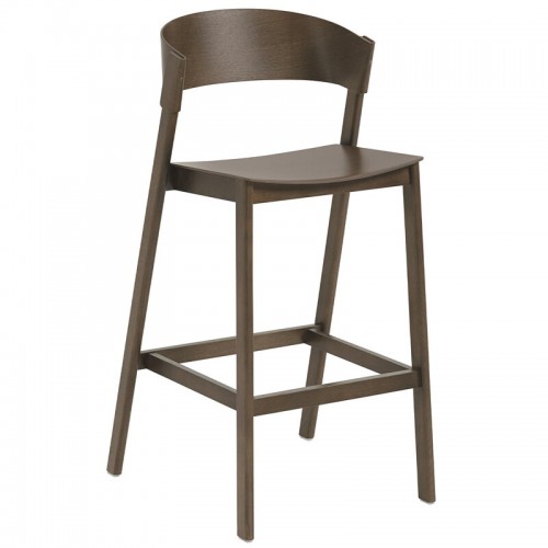MUUTO 무토 커버 bar 스톨 75 cm stained 다크 brown MU33105