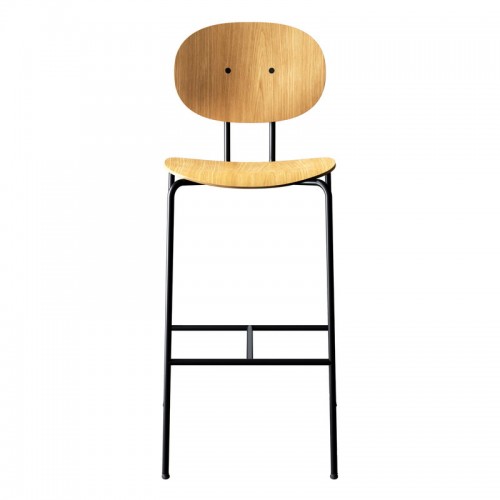 Sibast Piet Hein bar 스톨 75 cm 블랙 - oiled oak SBPIETHEIN-BS-BS-OO