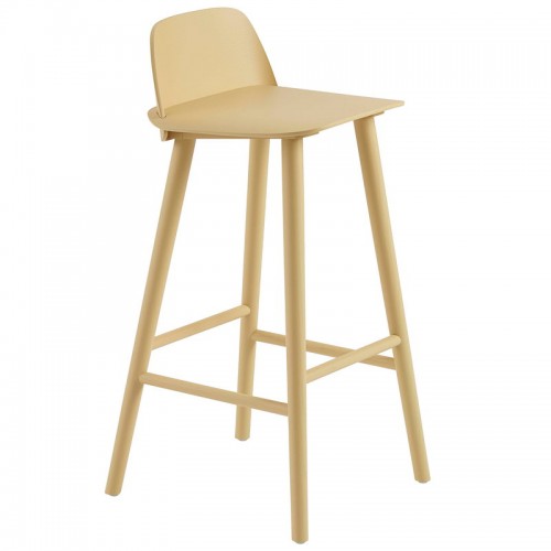 MUUTO 무토 Nerd bar 스톨 75 cm sand 엘로우 MU32067