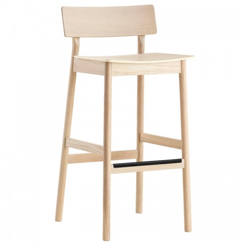 WOUD 우드 Pause bar 스톨 2.0 75 cm 화이트 pigmented oak WD100820