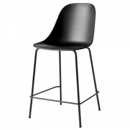 MENU 하버 카운터 사이드 체어 63 cm 블랙 - 블랙 steel MENU Harbour counter side chair 63 cm black - black steel 01627