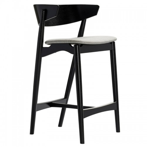 Sibast No 7 bar 스톨 65 cm 블랙 - grey Remix 123 SBNO7BS-65-BLO-REMIX123