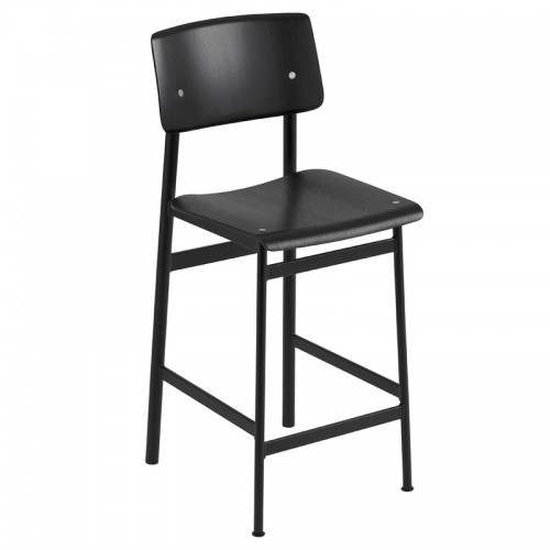 MUUTO 무토 Loft bar 스톨 65 cm 블랙 MU30225