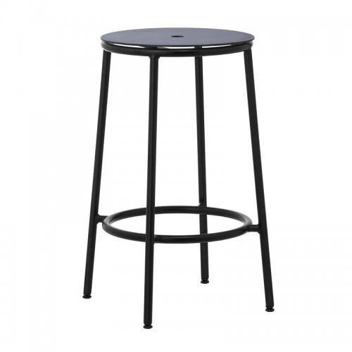 NORMANN COPENHAGEN 노만코펜하겐 Circa bar 스톨 65 cm 블랙 steel - aluminium NC506083