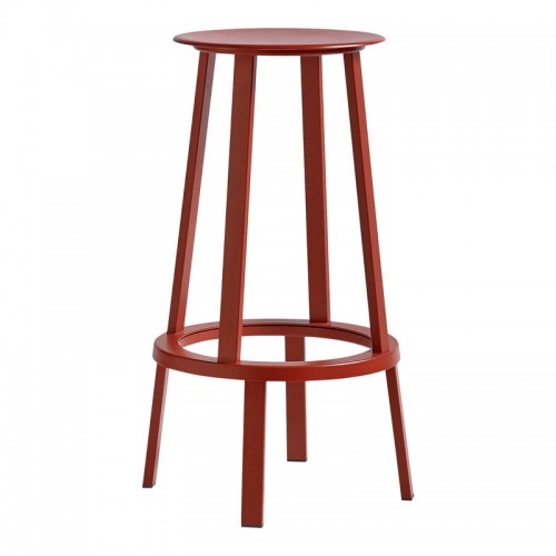 HAY 헤이 Revolver bar 스톨 76 cm red WHREV-75-RED
