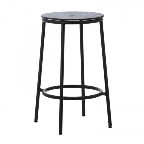 NORMANN COPENHAGEN 노만코펜하겐 Circa bar 스톨 65 cm 블랙 steel - oak NC506081