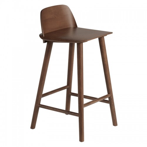MUUTO 무토 Nerd counter 스톨 65 cm stained 다크 brown MU32039
