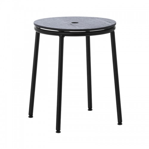 NORMANN COPENHAGEN 노만코펜하겐 Circa 스톨 블랙 steel - oak NC506071
