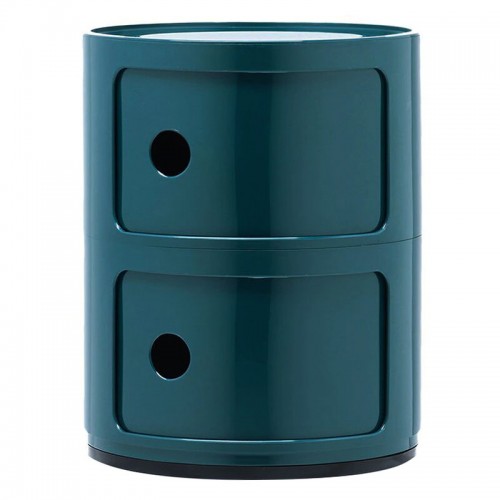 KARTELL 콤포니빌리 스토리지 유닛 2 modules 블루 Kartell Componibili storage unit  2 modules  blue 01162