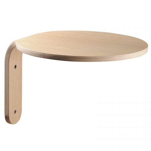 Muoto2 Turn wall shelf oak MUO-TRN001