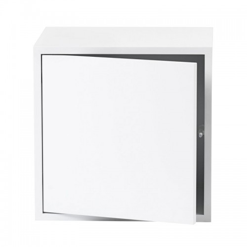 MUUTO 무토 Stacked 2.0 shelf module w/ door 미디움 화이트 MU15660