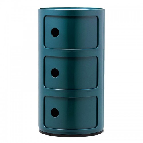 KARTELL 콤포니빌리 스토리지 유닛 3 modules 블루 Kartell Componibili storage unit  3 modules  blue 01082