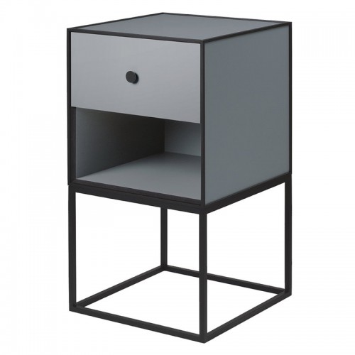 BY LASSEN 바이라센 Frame 35 사이드BOARD with 1 drawer 다크그레이 BY39402