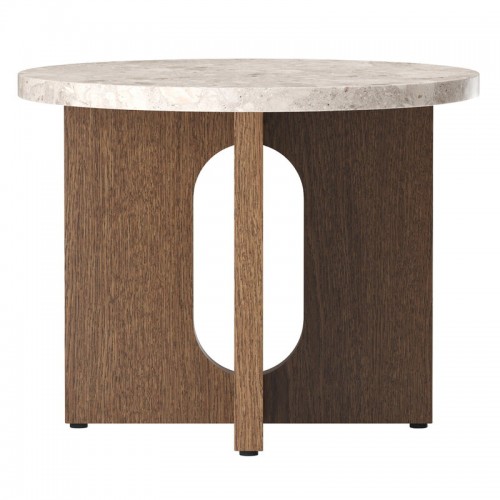 MENU Androgyne 사이드 테이블 50 cm 다크 stained oak - Kunis Breccia MENU Androgyne side table  50 cm  dark stained oak - Kunis Breccia 00931
