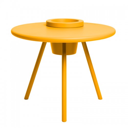 FATBOY Bakkes 사이드 테이블 with pot sunbeam Fatboy Bakkes side table with pot sunbeam 00841