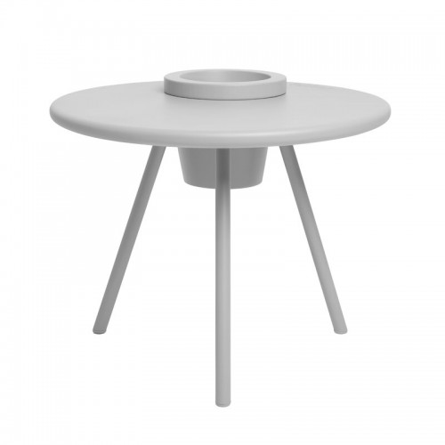 FATBOY Bakkes 사이드 테이블 with pot 라이트 그레이 Fatboy Bakkes side table with pot  light grey 00839