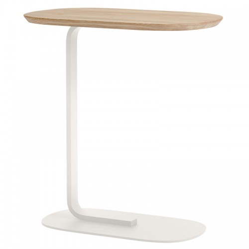 MUUTO 무토 Relate 사이드 테이블 h. 60 5 cm solid oak - 오프 화이트 MU13899