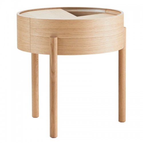 WOUD 우드 Arc 사이드 테이블 oiled oak WD110516
