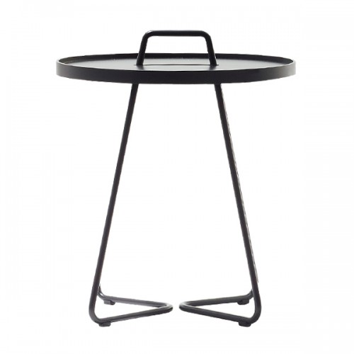 CANE-LINE 케인 라인 On-the-move 테이블 small 블랙 CL5065AG
