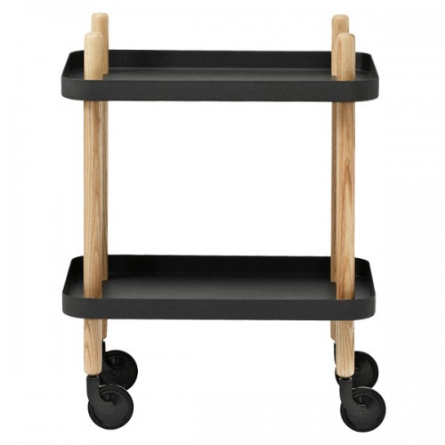 NORMANN COPENHAGEN 노만코펜하겐 Block 테이블 trolley 블랙 NC602207
