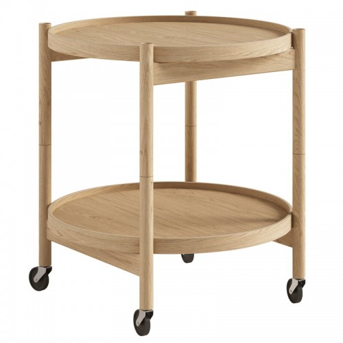 Brdr. Krueger Boelling 트레이 테이블 50 cm oiled oak - veneer BRD-BBO1-OOL-VV