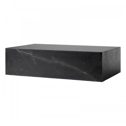 MENU Plinth 테이블 low 블랙 Marquina marble MENU Plinth table low black Marquina marble 00350