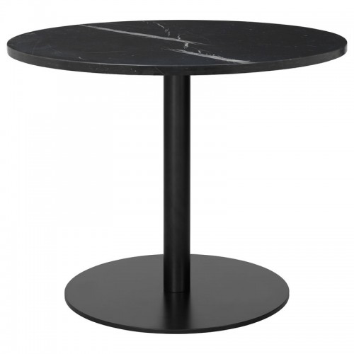GUBI 구비 1.0 lounge 테이블 round 80 cm 블랙 - marble GB10012504