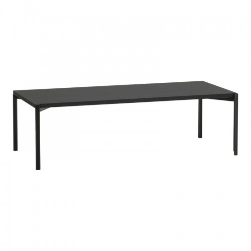 ARTEK Kiki 로우 테이블 140 x 60 cm 블랙 - 블랙 리놀륨 Artek Kiki low table  140 x 60 cm  black - black linoleum 00269